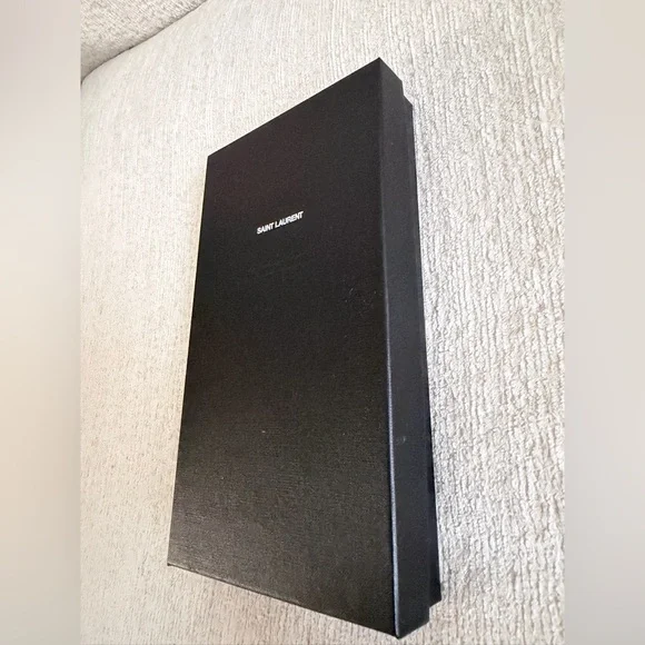 Saint Laurent Classic Black Pouch- Authentic - Picture 10 of 10